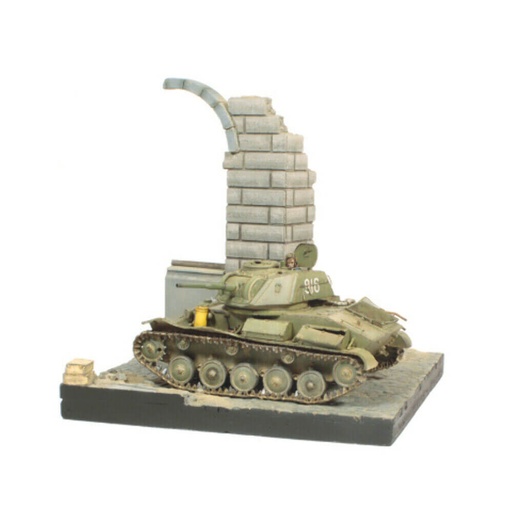 [LP1QECE01] Vallejo Scenics Bases 1/35 German Ruined Building
