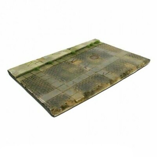 [LP1QLCF01] Vallejo Scenics Bases 1/35 Cobblestone Street Diorama Base