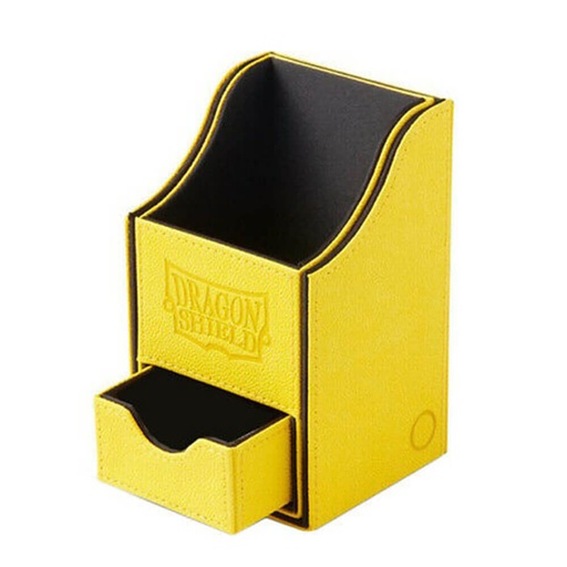 [LP1DKZQ01] Dragon Shield Nest Plus Deck Box Yellow/Black