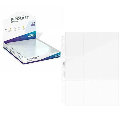 [LP1RANR01] Ultimate Guard 9 Pocket Pages Sleeves Card 100pcs