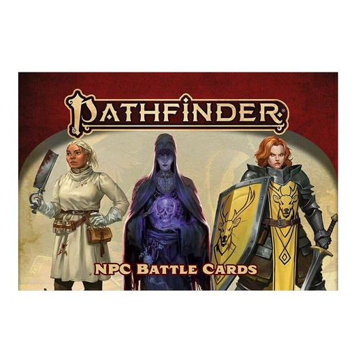 [LP1EZWC01] Pathfinder Second Edition NPC Battle Cards Roleplaying Game