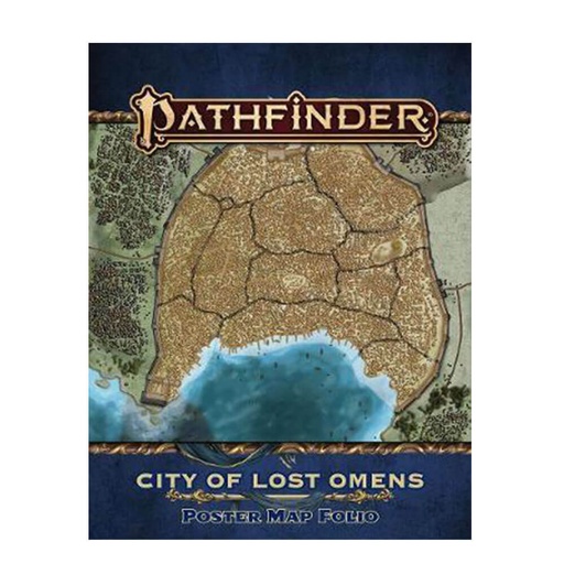 [LP1ILCS01] Pathfinder 2nd Edition City of Lost Omens Poster Map Folio