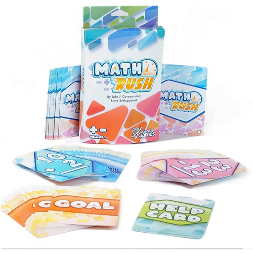 [LP1NAXT01] Math Rush Multiplication & Exponents Board Game