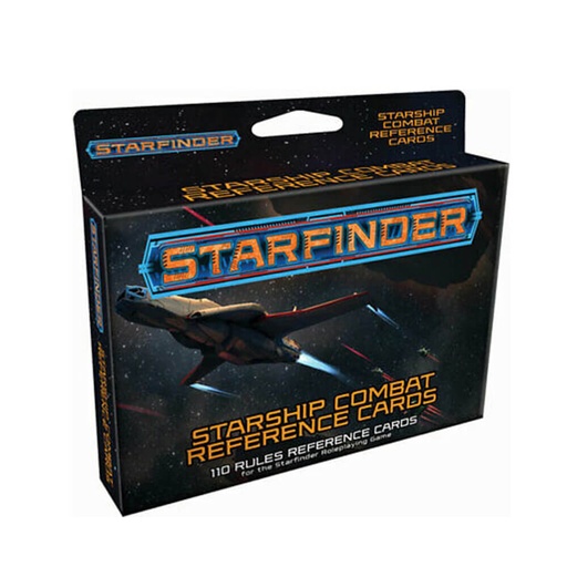 [LP1MZDG01] Starfinder Roleplaying Games Starship Combat Reference Cards