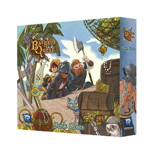 [LP1LHUZ01] Bargain Quest Sunk Costs Expansion Board Game
