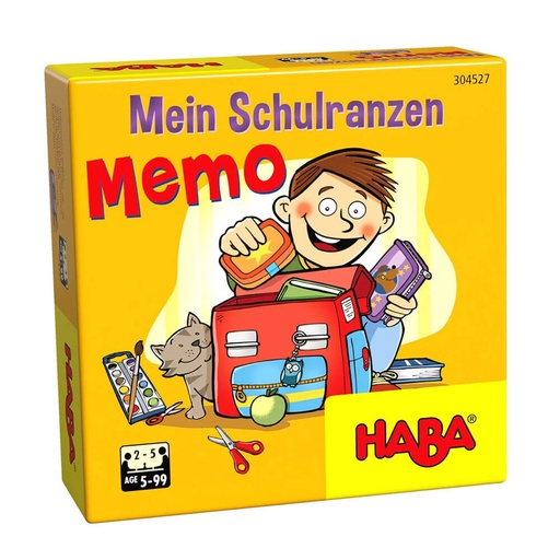 [LP1ZLBG01] My Backpack Memory Game Mein Schulranzen Memo Board Game