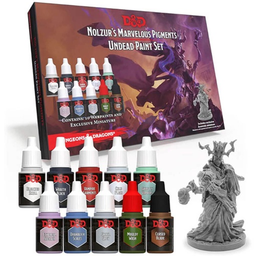 [LP1GDQL01] D&D Paints Nolzurs Marvelous Pigments Undead Paint Set
