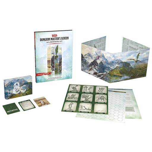 [LP1LNDV01] D&D Dungeon RPG Game Master's Screen Wilderness Kit