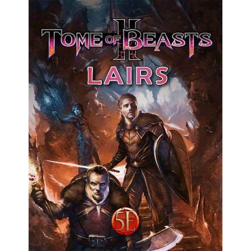 [LP1ECEK01] Kobold Press Tome of Beasts 2 Lairs for 5th Edition Books