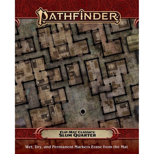 [LP1KPRW01] Pathfinder Slum Quarter Accessories Flip Mat Classics