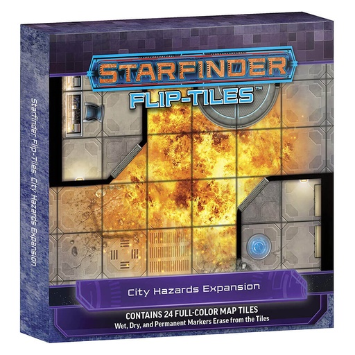 [LP1VLRY01] Pathfinder RPG City Hazards Expansion Flip Tiles