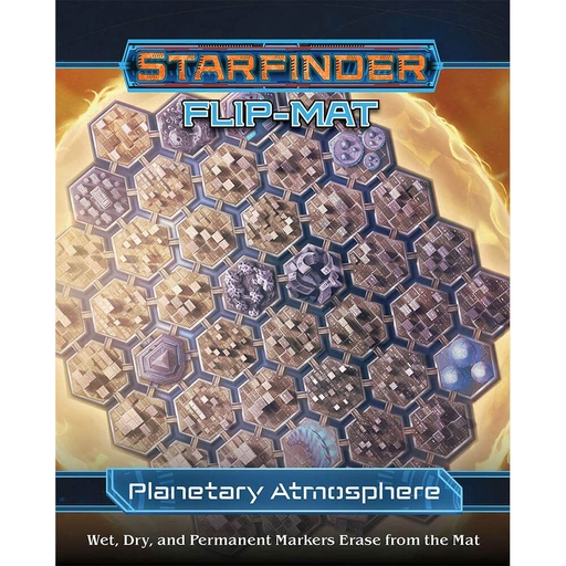[LP1WJQM01] Starfinder Roleplaying Games Planetary Atmosphere Flip Mat