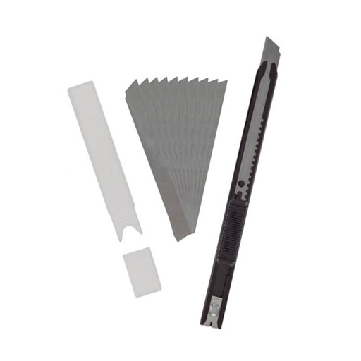 [LP1HIQX01] Vallejo Hobby Tools Slim Snap-Off Knife & 10 Blades