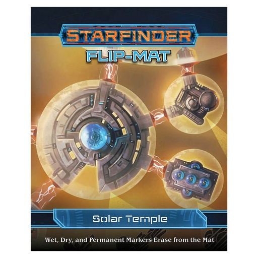 [LP1NAGT01] Starfinder Roleplaying Games Flip Mat Solar Temple