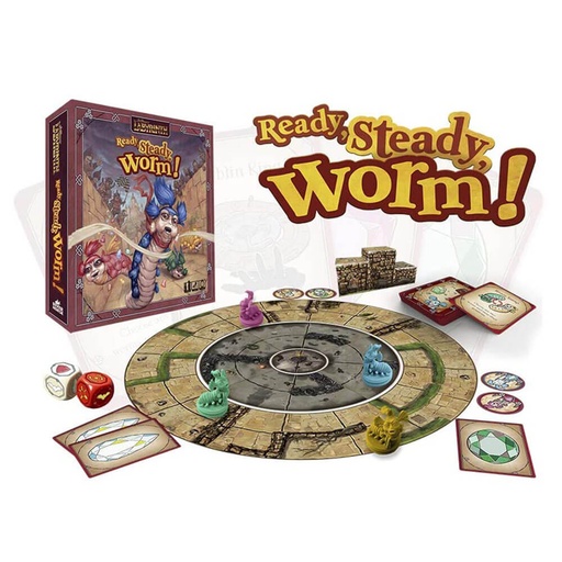 [LP1OHDF01] Ready, Steady, Worm! Board Game