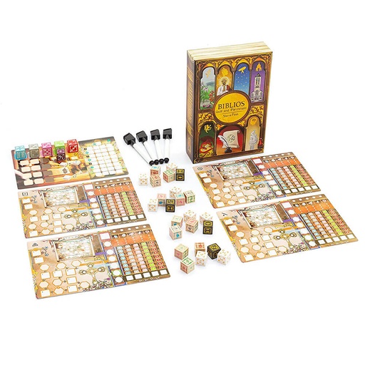 [LP1LFXJ01] Biblios Quill and Parchment Board Game