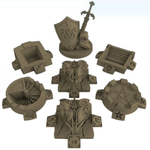 [LP1BNMW01] Sword and Sorcery Spawn Gates and Gods’ Shrines Board Game