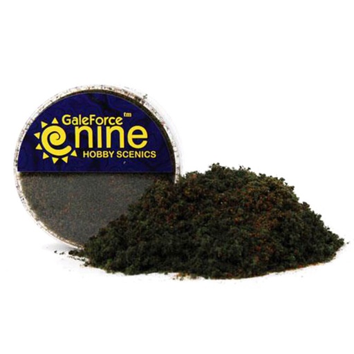 [LP1TAII01] Gale Force 9 Hobby Scenics Round Dark Conifer Flock Blend