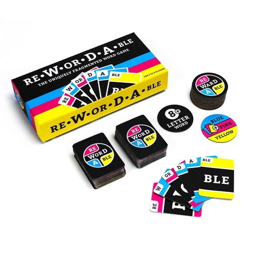 [LP1PREX01] Rewordable The Uniquely Fragmented Word Game Board Game