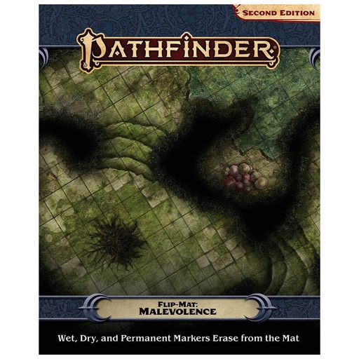 [LP1TBBT01] Pathfinder Accessories Flip-Mat Malevolence Roleplaying Game