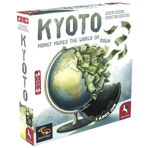 [LP1NIJP01] Kyoto Money Makes the World Go Down Board Game