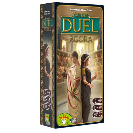 [LP1WUQS01] 7 Wonders Duel Agora Board Game
