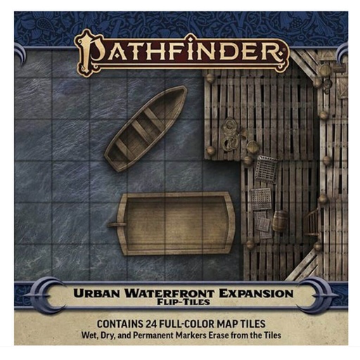 [LP1OABS01] Pathfinder Accessories Flip Tiles Urban Waterfront Expansion