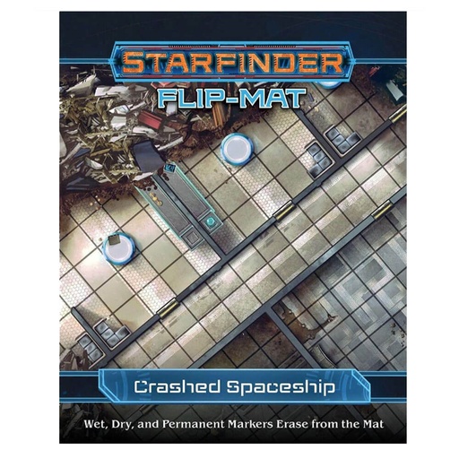 [LP1VOVH01] Starfinder RPG Flip Mat Crashed Starship