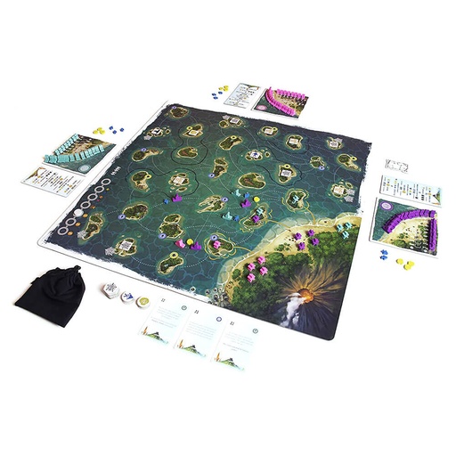 [LP1QVOW01] Polynesia Strategic Board Game