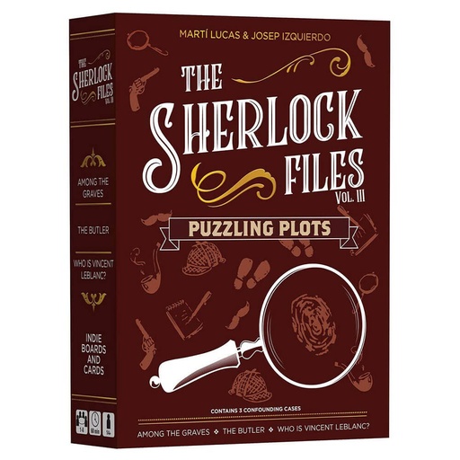 [LP1SXWU01] The Sherlock Files Volume 3 Puzzling Plots Board Game