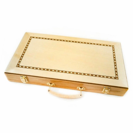 [LP1DVMB01] LPG Wooden Folding Backgammon Case 45cm