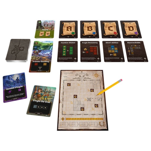 [LP1IMAE01] Cartographers Heroes Board Game