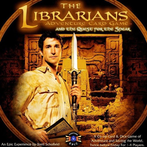 [LP1TYDA01] The Librarians Adventure Card Game Quest for The Spear