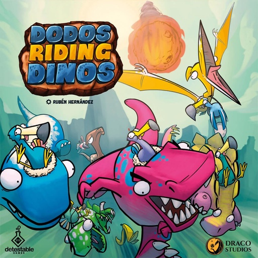 [LP1DVNQ01] Dodos Riding Dinosaurs Board Game