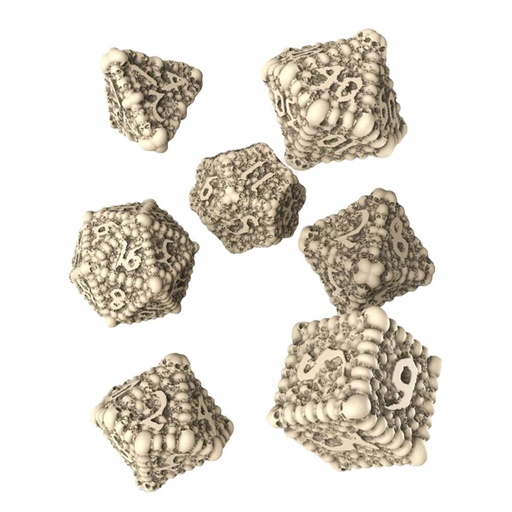 [LP1DIEY01] Q Workshop Dice Macabre Dice Set of 7