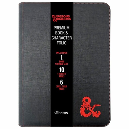[LP1EXOF01] Dungeons & Dragons Premium Zippered Book & Character Folio