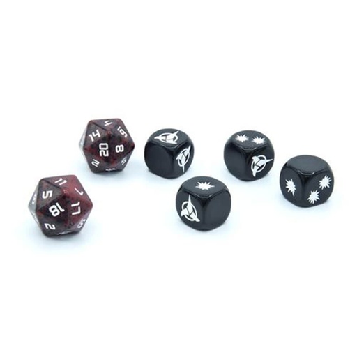 [LP1QNOG01] Star Trek Adventures Klingon Dice Set