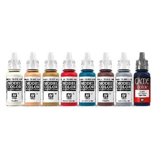 [LP1NFQG01] Vallejo Fantasy Color Series Elves & Gnomes Set of 8