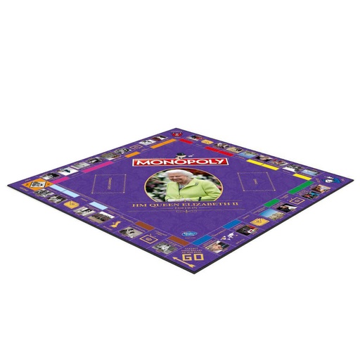 [LP1UFKC01] Monopoly HM Queen Elizabeth II Edition Board Game
