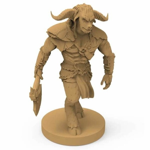 [LP1TSQQ01] Dwellings of Eldervale Minotaur Miniatures