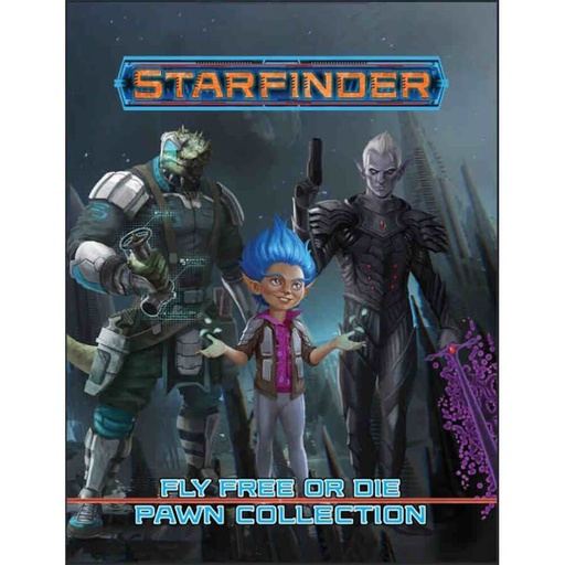 [LP1JQWZ01] Starfinder RPG Pawns Fly Free or Die Pawn Collection
