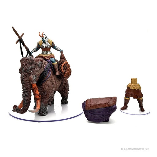 [LP1QZJX01] D&D Icons of the Realms Minis Frost Giant and Mammoth Set