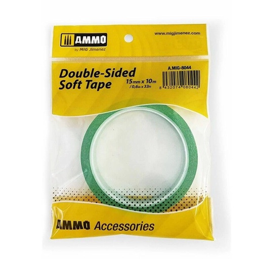 [LP1BTXM01] Ammo by MIG Accessories Double-Sided Soft Tape (15mmx10m)