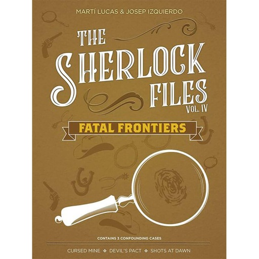 [LP1YFGE01] The Sherlock Files Volume 4 Fatal Frontiers Board Game