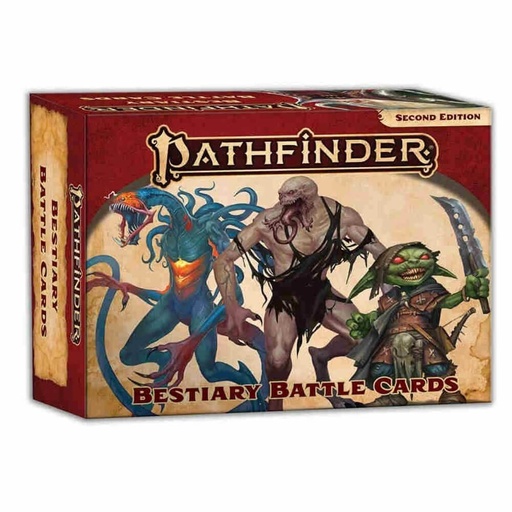 [LP1WIWJ01] Pathfinder Second Edition Bestiary 3 Battle Cards RPG