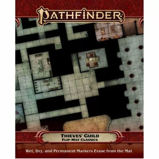 [LP1HQOV01] Pathfinder Accessories Flip-Mat Classics Thieves Guild