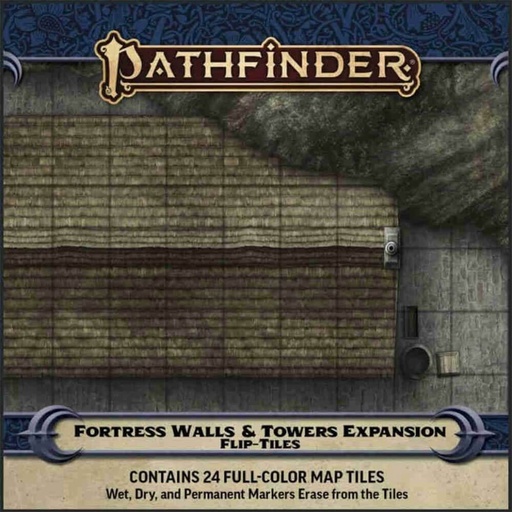 [LP1PLHE01] Pathfinder Flip Tiles Fortress Walls & Towers Expansion