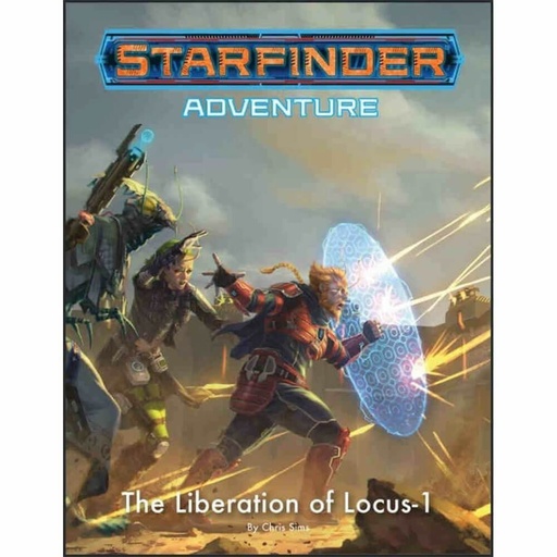 [LP1QKHU01] Starfinder RPG Adventure The Liberation of Locus-1