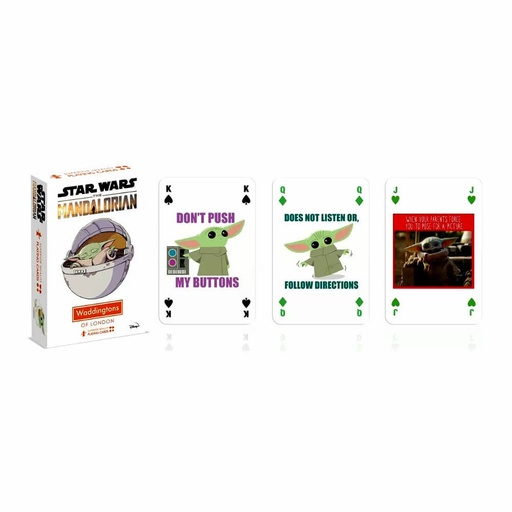 [LP1NXUK01] Waddingtons SW The Mandalorian The Child Playing Cards