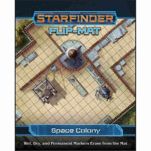[LP1VGXR01] Starfinder RPG Flip Mat Space Colony